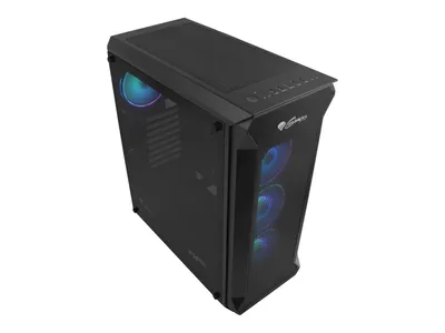Kasë për PC Genesis IRID 505, e zezë - 5