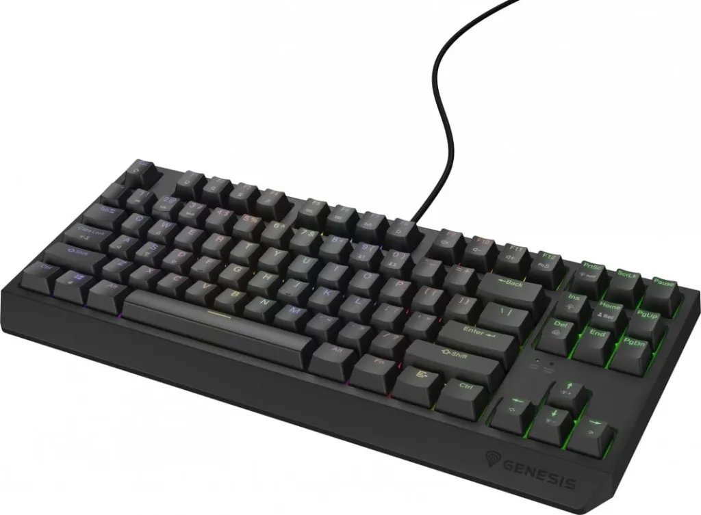 Tastierë Genesis Thor 230 TKL Outemu Brown, e zezë - 7