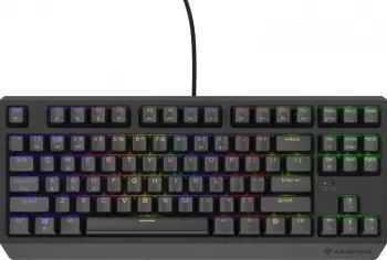 Tastierë Genesis Thor 230 TKL Outemu Brown, e zezë