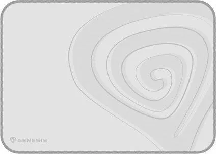 Mauspad Genesis CARBON 400, M, i bardhë - 2