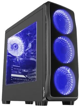 Kasë Genesis Titan 750 (NPC-1126), e zezë