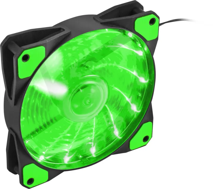 Ftohës Genesis HYDRION 120, GREEN LED, 120mm - 4