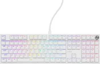 Tastierë mekanike Genesis Thor 404, RGB, Gateron Yellow Pro, full-size, e bardhë