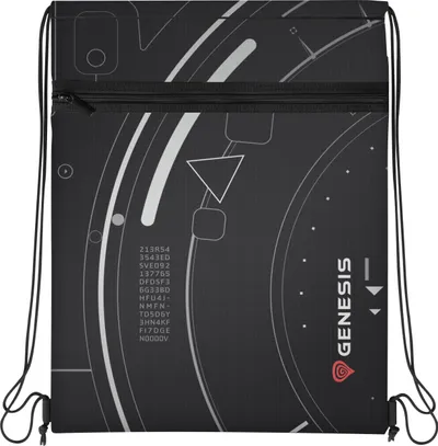 Çantë shpine Genesis ELARA G2, sportive, rezistente ndaj ujit, e zezë - 1