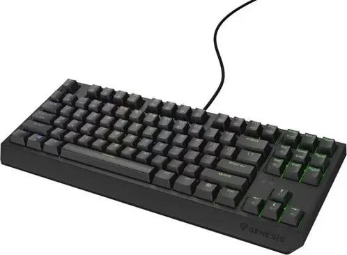 Tastierë mekanike Genesis Thor 230 TKL, RGB Outemu Red, e zezë - 1