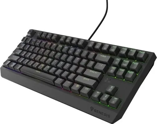 Tastierë mekanike Genesis Thor 230 TKL, RGB Outemu Red, e zezë - 11