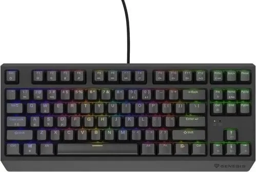 Tastierë mekanike Genesis Thor 230 TKL, RGB Outemu Red, e zezë - 3
