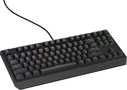 Tastierë mekanike Genesis Thor 230 TKL, RGB Outemu Red, e zezë - 4