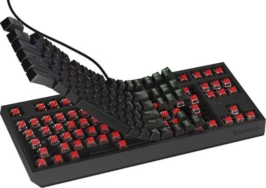 Tastierë mekanike Genesis Thor 230 TKL, RGB Outemu Red, e zezë - 5