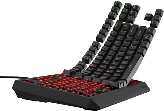 Tastierë mekanike Genesis Thor 230 TKL, RGB Outemu Red, e zezë - 6