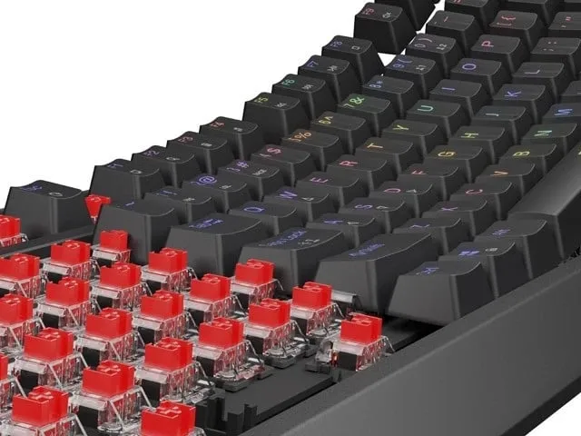 Tastierë mekanike Genesis Thor 230 TKL, RGB Outemu Red, e zezë - 8