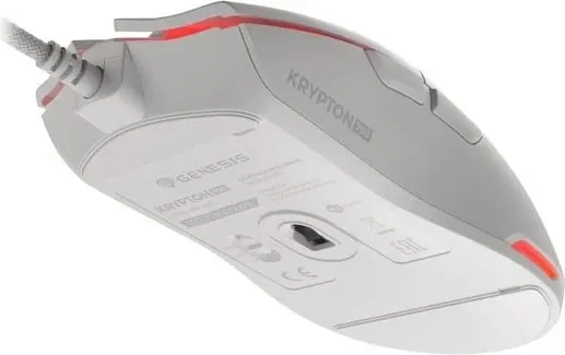 Mausi për lojëra Genesis Krypton 750, i bardhë - 6