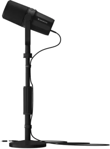 Mikrofon dinamik Genesis RADIUM 750D, USB XLR, dalje për kufje, i zi