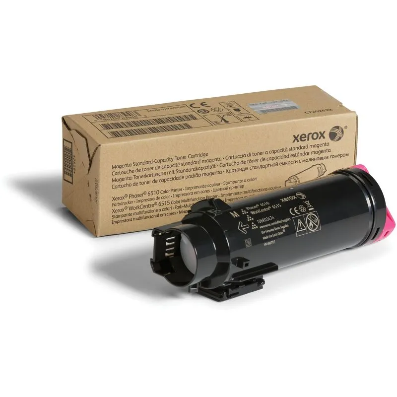 Toner Standard Xerox PHASER 6510 / WORKCENTRE 6515 / 1,000 faqe – Rozë - 1