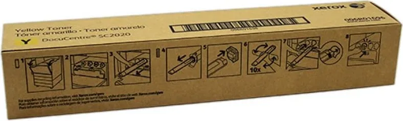 Toner Xerox 006R01696 për DocuCentre SC2020 rendiment 3k i verdhë - 2