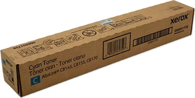 Toner Xerox 006R01759 për AltaLink C8145 C8155 C8170, rendiment deri 24,000 faqe, cyan - 2