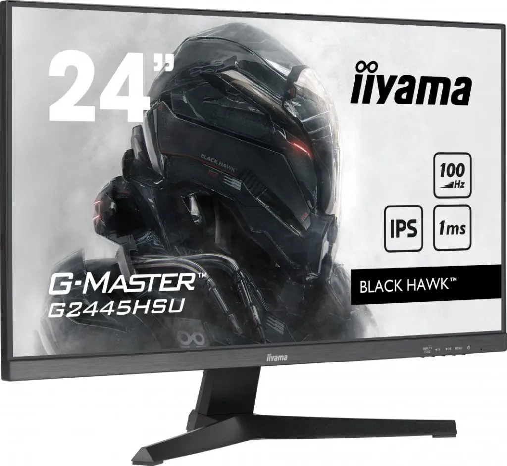 Monitor iiyama G-Master G2445HSU-B1 Black Hawk, 24", Full HD, i zi - 2