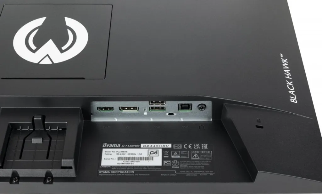 Monitor iiyama G-Master G2445HSU-B1 Black Hawk, 24", Full HD, i zi - 11