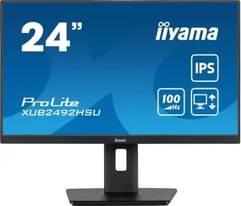 Monitor iiyama ProLite XU2493HS-B6, 23.8", 1920 x 1080, 100 Hz, i zi