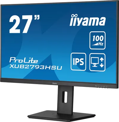 Monitor iiyama ProLite computer, 27", 1920 x 1080, 100 Hz, i zi - 5