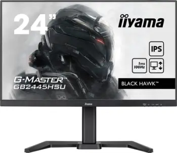 Monitor iiyama G-MASTER GB2445HSU-B1, 24", 1920 x 1080, Full HD, 100 Hz, i zi