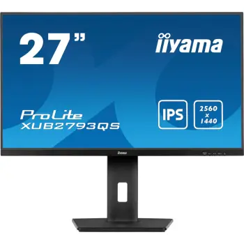 Monitor iiyama ProLite XUB2793QS-B7, 27", Quad HD, LED, i zi
