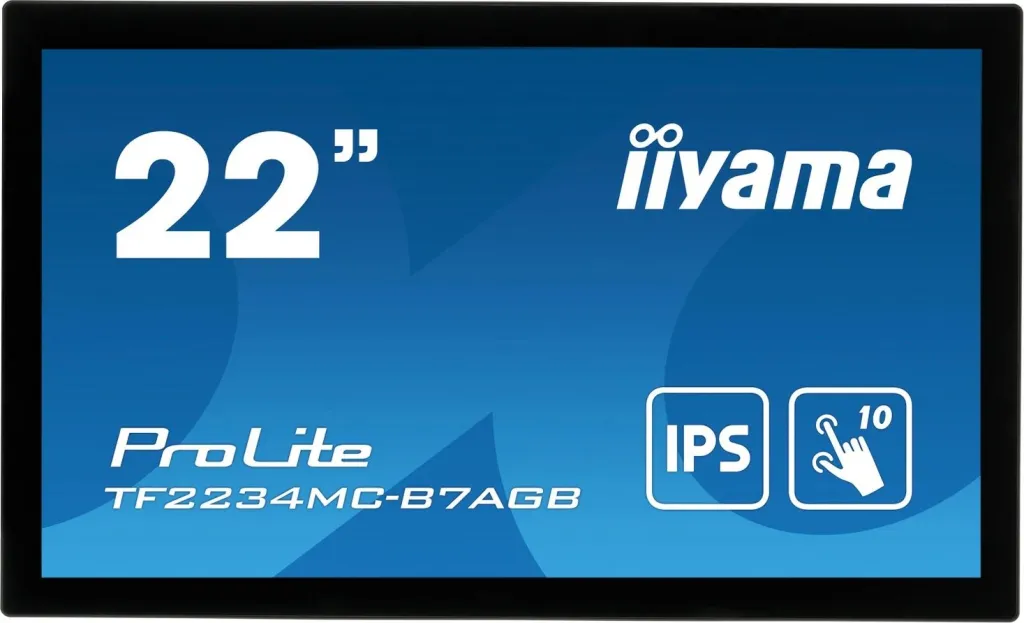 Monitor iiyama ProLite TF2234MC-B7AGB, 21.5", Full HD, LED, Touchscreen, i zi - 2
