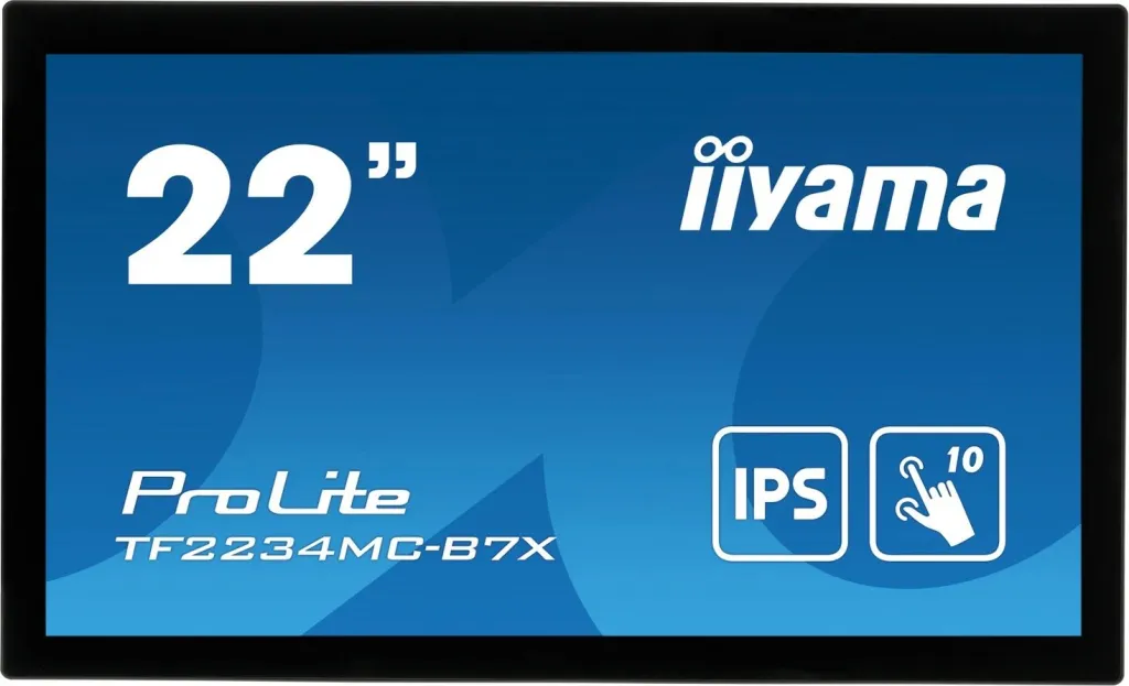Monitor iiyama ProLite TF2234MC-B7X, 21.5", Full HD, LED, Touchscreen, i zi - 2
