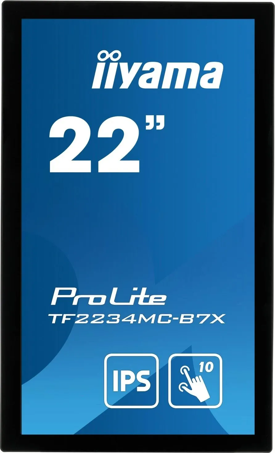 Monitor iiyama ProLite TF2234MC-B7X, 21.5", Full HD, LED, Touchscreen, i zi - 4