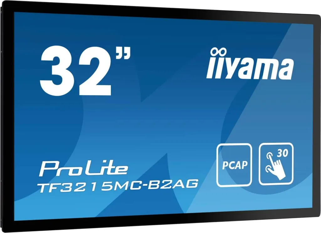 Monitor iiyama ProLite TF3215MC-B2AG, 31.5", Full HD, LED, i zi - 2