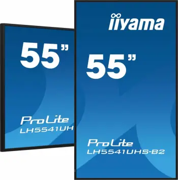Monitor iiyama ProLite LH5541UHS-B2, 54,6", 4K, i zi