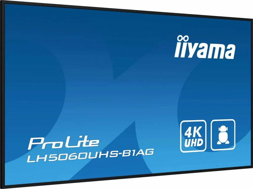 Monitor profesional iiyama ProLite LH5060UHS-B1AG, 50", 4K UHD, Android 11, i zi - 14