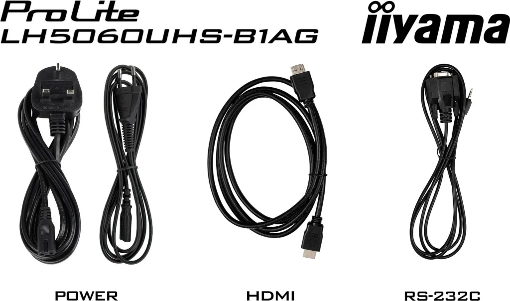 Monitor profesional iiyama ProLite LH5060UHS-B1AG, 50", 4K UHD, Android 11, i zi - 10