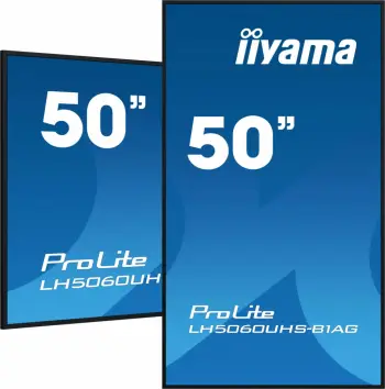Monitor profesional iiyama ProLite LH5060UHS-B1AG, 50", 4K UHD, Android 11, i zi