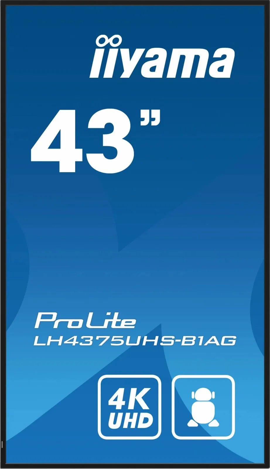 Ekran dixhital iiyama ProLite, 43", LCD, 4K UHD, Wi-Fi - 7
