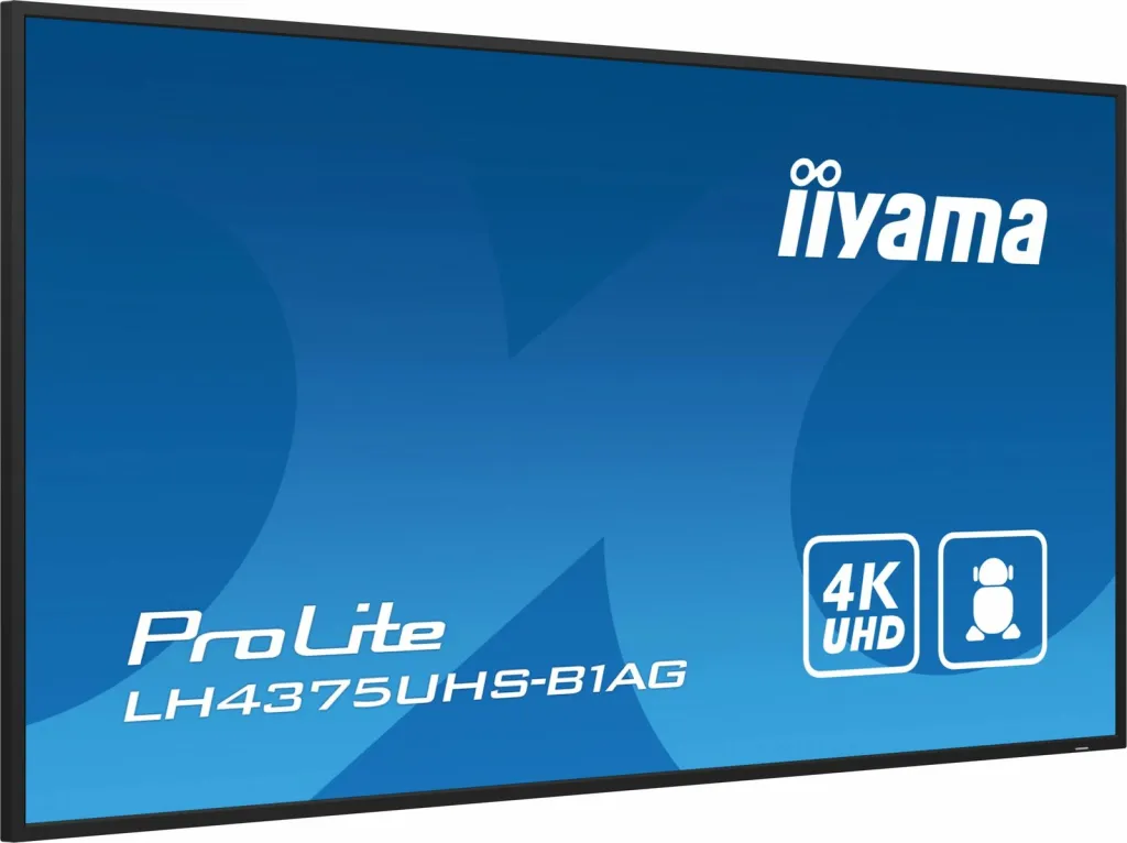Ekran dixhital iiyama ProLite, 43", LCD, 4K UHD, Wi-Fi - 10