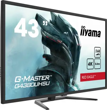 Monitor gaming iiyama G-MASTER G4380UHSU-B1, 43", 4K, 144Hz, i zi
