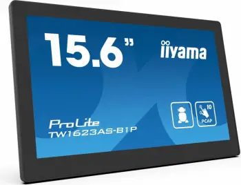 Panel interaktiv iiyama TW1623AS-B1P, 15.6", 32 GB, Wi-Fi, Android, i zi