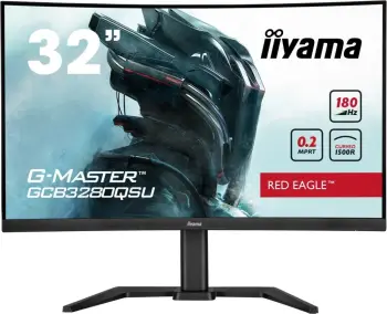 Monitor gaming Iiyama G-MASTER GCB3280QSU-B2, 31.5", QHD 2560x1440, 180Hz, i zi