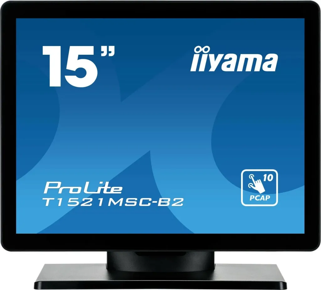 Monitor me prekje iiyama ProLite T1521MSC-B2, 15", multi-touch 10 pika, i zi - 2