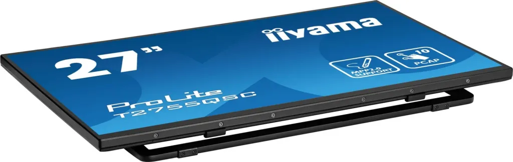 Monitor iiyama ProLite T2755QSC, 27", WQHD, me prekje, i zi - 18