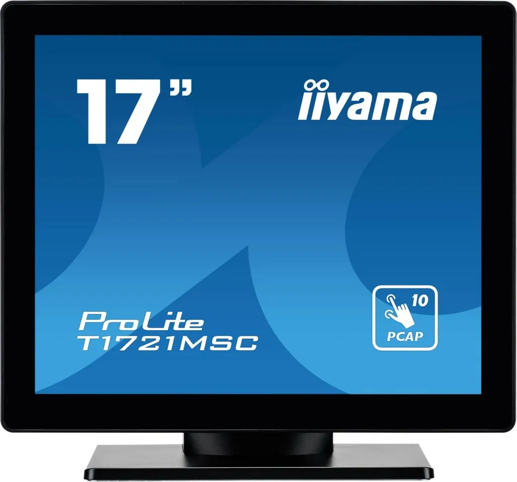 Monitor iiyama ProLite T1721MSC-B2, 17", LED, Touchscreen, E zezë - 2