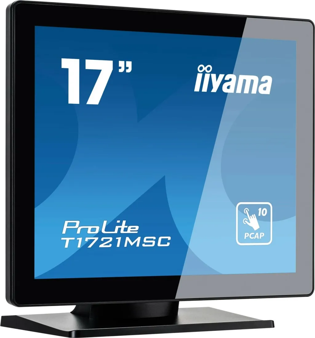 Monitor iiyama ProLite T1721MSC-B2, 17", LED, Touchscreen, E zezë - 6