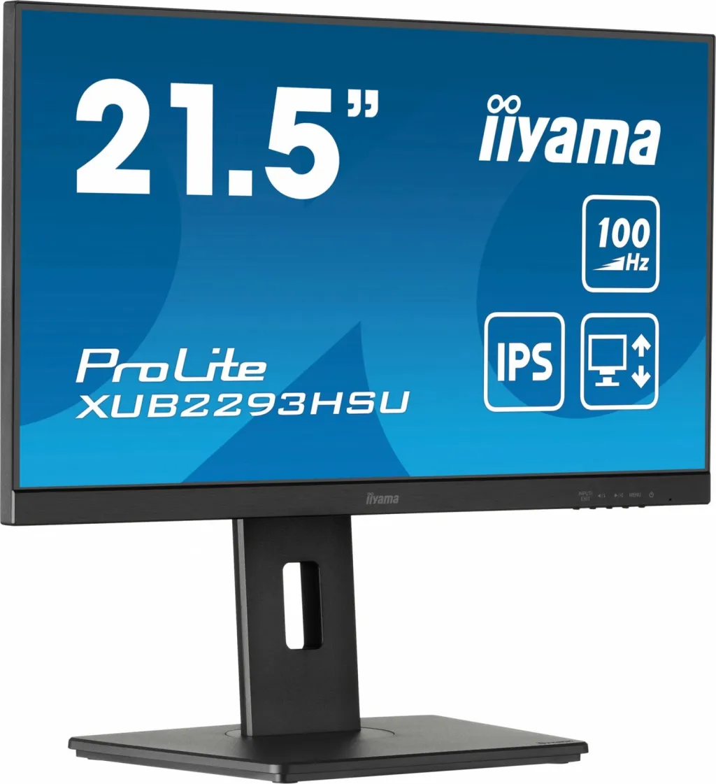 Monitor Iiyama ProLite XUB2293HSU B7, 21.5", Full HD, i zi - 1