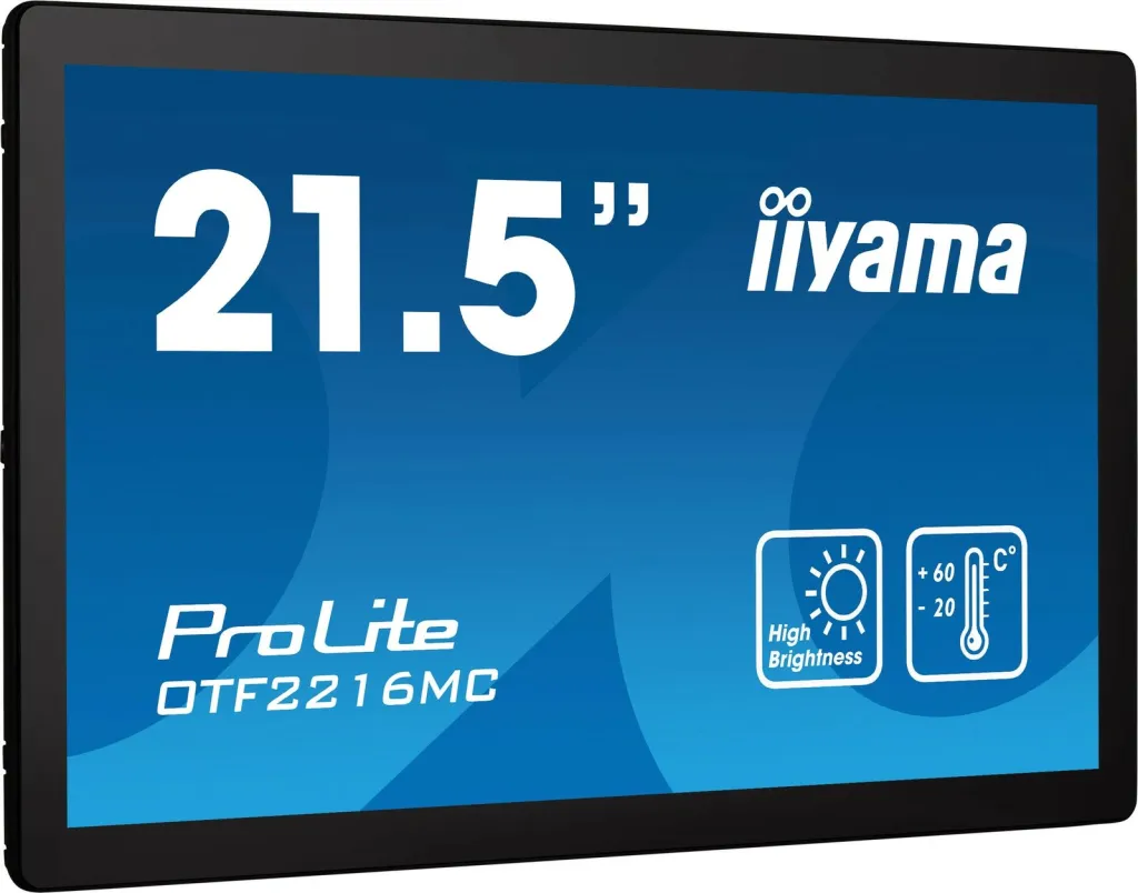 Monitor iiyama ProLite OTF2216MC-B1, 21.5 inç, Full HD, Touchscreen, i zi - 2