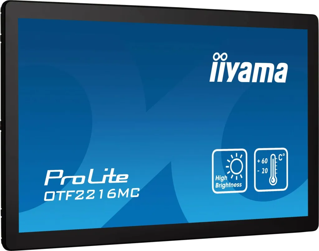 Monitor iiyama ProLite OTF2216MC-B1, 21.5 inç, Full HD, Touchscreen, i zi - 3