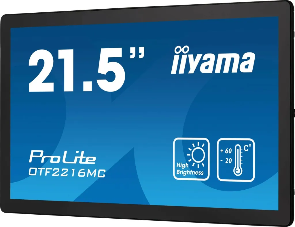 Monitor iiyama ProLite OTF2216MC-B1, 21.5 inç, Full HD, Touchscreen, i zi - 4