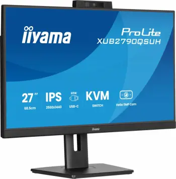 Monitor Iiyama ProLite XUB2790QSUH-B2, 27", QHD 2560 x 1440, i zi