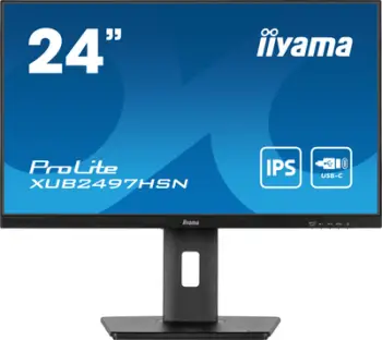 Monitor Iiyama ProLite XUB2497HSN-B2, 23.8", Full HD, i zi