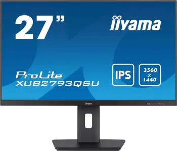 Monitor IIYAMA ProLite XUB2793QSU-B7 27" WQHD (2560x1440) IPS, i zi